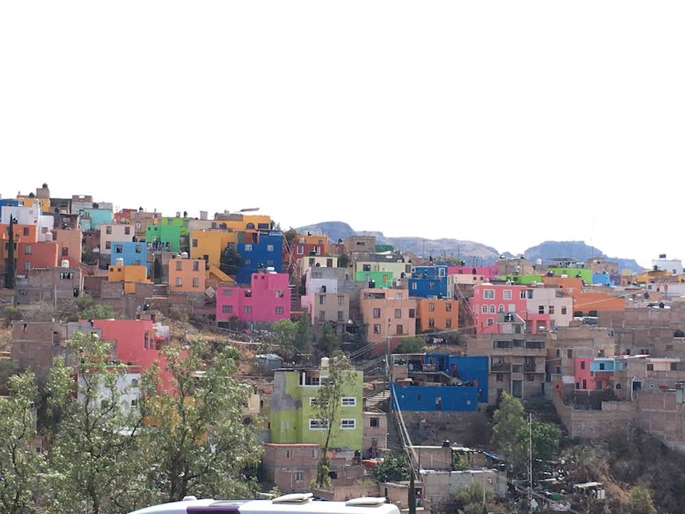 Beautiful colors in the hills of Guanajuato