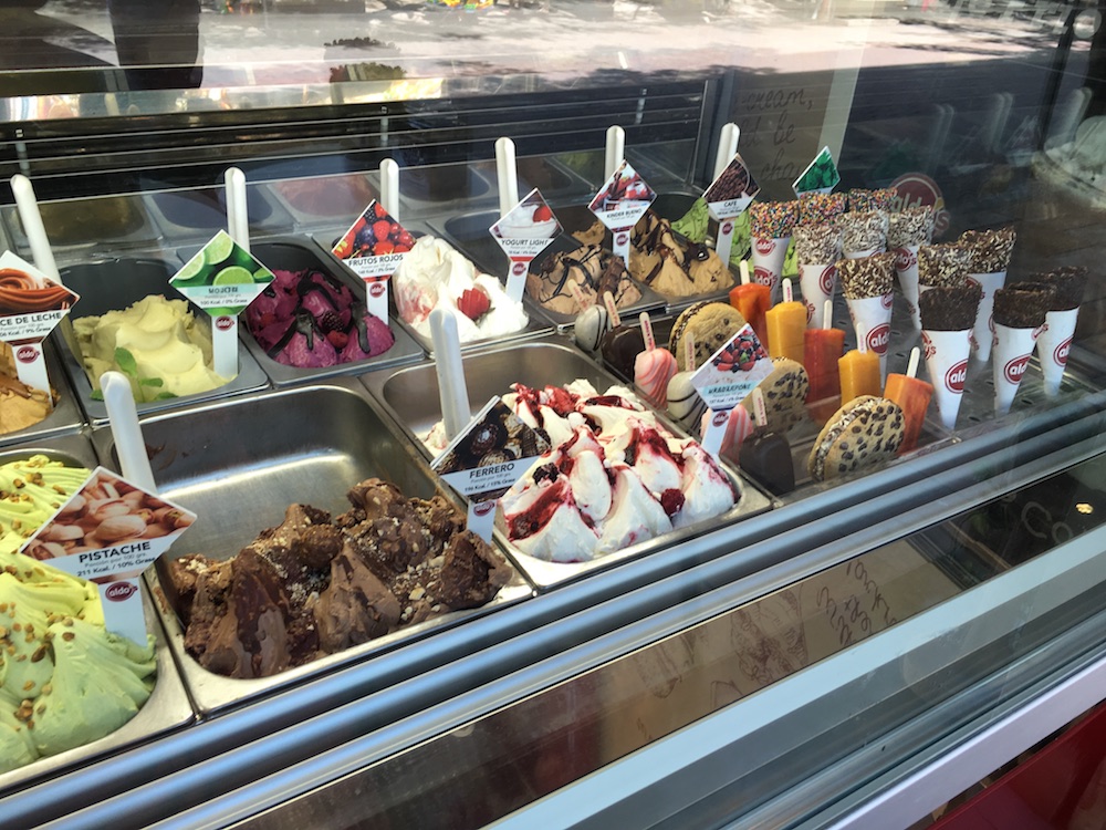 Ice cream is a travel essential